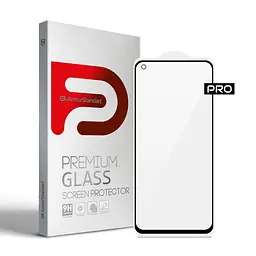 Захисне скло на OnePlus Nord N100 (BE2013) з олеофобним покриттям, Pro, повне проклеювання, антистатичний і пиловідштовхуючий шар, 9H, самоклеючеся, 2.5D, на весь екран, антистатичний клей, ArmorStandart (ARM59364)