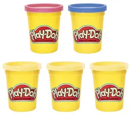 Набір маси для ліплення Hasbro Play-Doh, 5 кольорів (F4715) - мініатюра 3