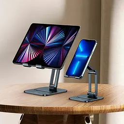 Тримач Baseus Desktop Biaxial Foldable Metal Stand (for Tablets 13") (LUSZ000113) - мініатюра 6