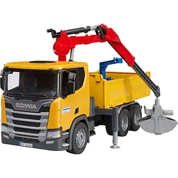Іграшкова машинка Bruder Автомобіль Scania Super 560R з краном-маніпулятором та аксесуарами 1:16 (03551) - мініатюра 2