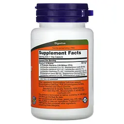 NOW Суміш Пробіотиків Probiotic-10™ 100 Billion - 30 капсул - мініатюра 2
