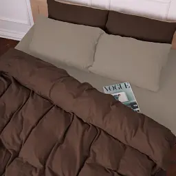 Підковдра MirSon Фланель Cappuchino-Brown 110х140 см (2200009658105) - мініатюра 7