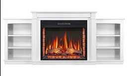 Камінокомплект ArtiFlame VOGUE AF28S білий (зі звуком) - мініатюра 4