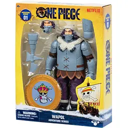 Колекційна фігурка Moose One Piece Wapol з артикуляцією (63316) - мініатюра 4