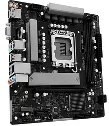 Материнська плата ASRock H810M-X (H810M-X) (Socket 1851, Intel H810, Micro-ATX) - мініатюра 2