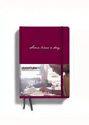 Щоденник Leuchtturm1917 Some lines a day на 5 років, Винний (368169)