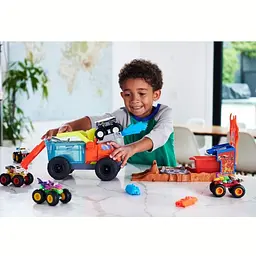 Ігровий набір Monster Truck Hot Wheels Пожежний порятунок Зміни колір (HPN73) - мініатюра 7