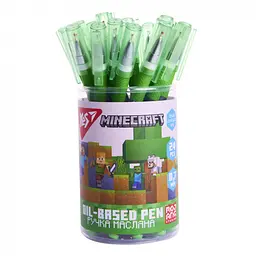Ручка кулькова "YES"/412261/"Minecraft.Boom" 0.7 мм синя (24/288)