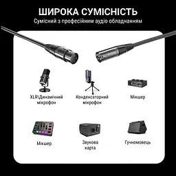 XLR-кабель Fifine L9 - мініатюра 7
