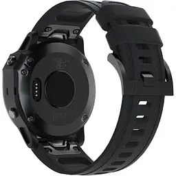 Ремінець ArmorStandart Silicon для Garmin 20mm Black (ARM60799) [141553] - мініатюра 3