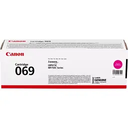 Картридж Canon 069 Magenta 1.9K (5092C002) - мініатюра 1