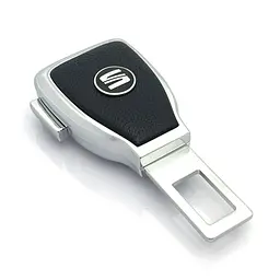 Заглушка перехідник ременя безпеки з логотипом Seat 1 шт
