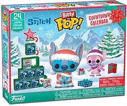 Адвент-календар Funko Bitty Pop Countdown Calendar Stitch Holiday 2025 Funko  87002 Funko 87002