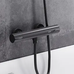 Термостат для душу Damixa Scandinavian Pure black 366000300 - мініатюра 4