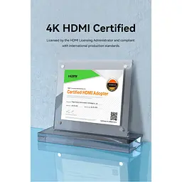 Кабель Vention HDMI-HDMI V 2.0 1 м (ALMBF) - мініатюра 9