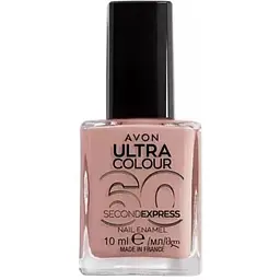 Швидковисихаючий лак для нігтів Avon УльтраКолір за 60 секунд Mauve It 10 мл (49469288)