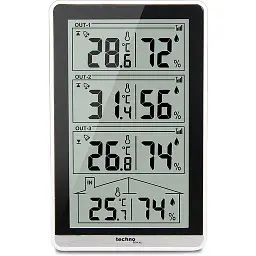Термогігрометр Technoline WS7060 Black (WS7060)