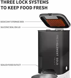 Смарт годівниця PETKIT Fresh Element SOLO (Grey) P570 - мініатюра 4