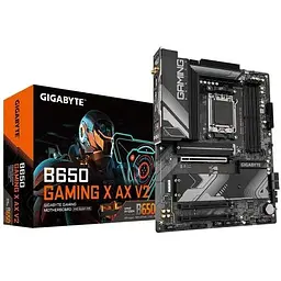 Материнська плата Gigabyte AM4 (A520) B650 Gaming X AX V2, B650, 4xDDR5, Int.Video (CPU), 4xSATA3, 3xM.2, 1xPCI-E 4.0 x16, 2xPCI-E 3.0 x16, Realtek 7.1, Realtek 2.5Gb, WiFi 6E, Bluetooth 5.3, 8xUSB3.2/7xUSB2.0, HDMI/DP, ATX - мініатюра 2