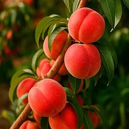 Персик Фіделія Agro-Market великоплідний пізній термін дозрівання 39941 1 саджанець в упаковці