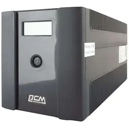 Джерело безперебійного живлення Powercom 1500 ВА / 900 Вт / 7.2 А*ч (RPT-1500AP (SCHUKO))