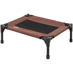 k&h Pet Cot & Cover лежак для собак Шоколадний S | 43.18x55.88x17.78 см