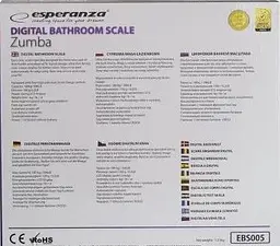 Підлогові ваги Esperanza EBS005 Zumba - мініатюра 3