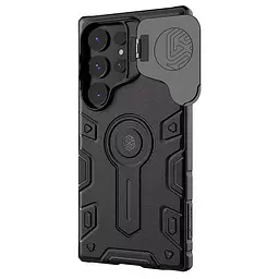 TPU+PC чохол Nillkin CamShield Armor Prop для Samsung Galaxy S25 Ultra Black - мініатюра 2