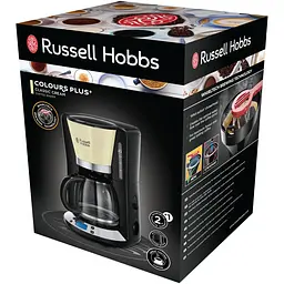 Крапельна кавоварка Russell Hobbs Colours Plus Cream 24033-56 - мініатюра 2