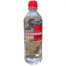 Розчинник деароматизований УКРСОЮЗ 0,5л 0,37кг
