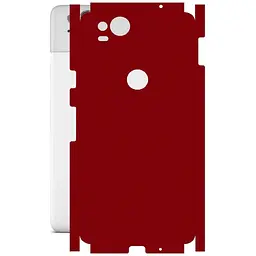 Захисна плівка StatusSKIN для Google Pixel 2 Корпус Вініл Металік червоний
