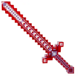 Дитяча іграшка Меч "Minecraft" Bambi MCR-M(Red) світлові та звукові ефекти
