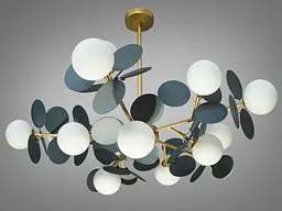 Люстра в стилі модерн Diasha 1097-15GD+GR - мініатюра 3