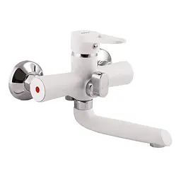 Змішувач для ванни Zerix PUD3 045 white ZX2909 Білий матовий