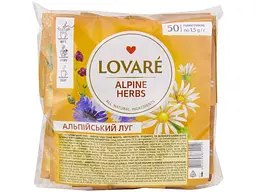 Чай LOVARE 50 пакетиків Альпійський луг 1,5г