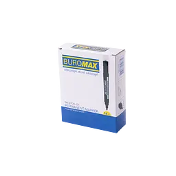 Маркер Buromax водостійкий чорний (BM.8700-01) - мініатюра 3