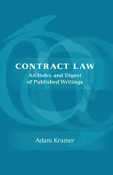 Contract Law: An Index and Digest of Published Writings
