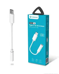 Перехідник Celebrat D8 Type C to Aux Adaptor - мініатюра 2