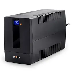 Джерело безперебійного живлення NJOY Horus Plus 1500 (PWUP-LI150H1-AZ01B) Lin.int., AVR, 4 x євро, USB, LCD, пластик - мініатюра 4