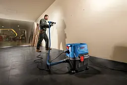 Пилосос професійний Professional GAS 15 PS 1100Вт 220мБар контейнер 15л 8кг Bosch teh0016321 - мініатюра 6