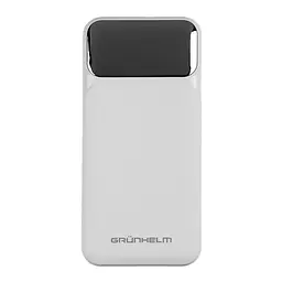 Power Bank - Портативна батарея 20.000 mAh. білий - GP-20WQC швидка зарядка 22.5W GRUNHELM