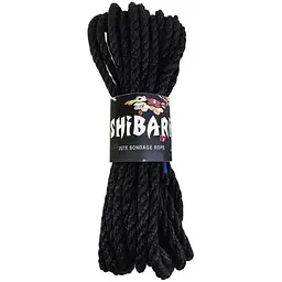 Джутова мотузка для Шибарі Feral Feelings Shibari Rope, 8 м чорна