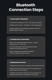 Bluetooth-адаптер Ugreen Undetectable Mouse Jiggler для ноутбука та ПК, чорний (35994) - мініатюра 10