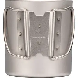 Термокружка Snow Peak MG-051FHR Titanium Double Wall Mug 0.22l Grey - мініатюра 4