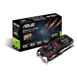Відеокарта GeForce GTX 780 3GB Asus DirectCU II OC (GTX780-DC2OC-3GD5) Б/В - мініатюра 2