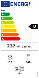 Холодильник Beko B5RCNE565HXPMG - мініатюра 11