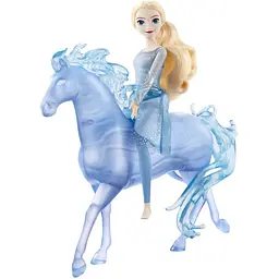 Лялька Disney Frozen Принцеса Ельза та її крижаний кінь Нокк з м/ф Крижане серце (HLW58)