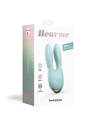 Вібратор-кролик Love To Love Hear Me 11.5 см м'ятний - мініатюра 7