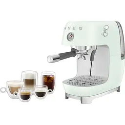 Кавоварка ріжкова Smeg ECF03PGEU Pastel Green [169559] - мініатюра 8