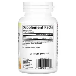Вітамін С ліпосомальний 1000 мг Liposomal Vitamin C Natural Factors 60 гелевих капсул - мініатюра 2